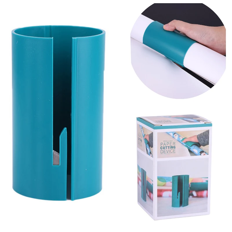 

Hot Sliding Wrapping Paper Cutter Wrapping Paper Roll Cutter Cuts the Prefect Line Effective Cutting Paper Tool