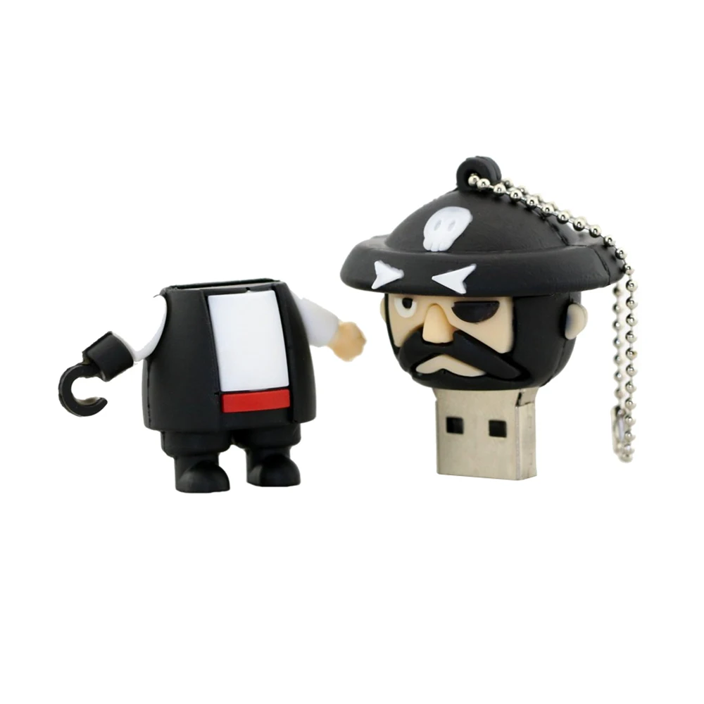 Cartoon c Captain USB Flash Drive Silicone Pendrive USB 2.0 64GB 32GB 16GB 8GB 4GB Pen Drive Flash Drive Gift USB Stick Cartoon c Captain USB Flash Drive Silicone Pendrive USB 2.0 64GB 32GB 16GB 8GB 4GB Pen Drive Flash Drive Gift USB Stick