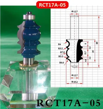 

Industry Quality Carbide Wood Working Line Shape Molding Router Cutter Bits V Groove ( RCT17A-05 )