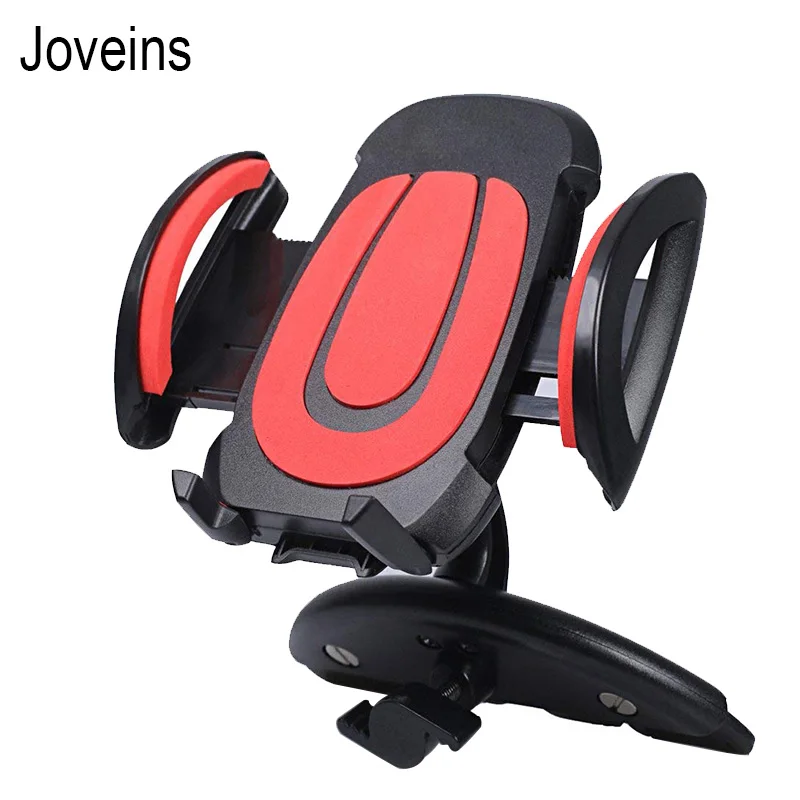 JOVEINS Universal Car Phone Holder CD Slot Stand Mount Mobile Support Cell Phone For iPhone 6 7 8 P