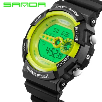 

Sanda Brand Children Sports Watches 30m Waterproof Fashion Casual Digital Watch Boys Girl LED Multifunction Wristwatches Relogio