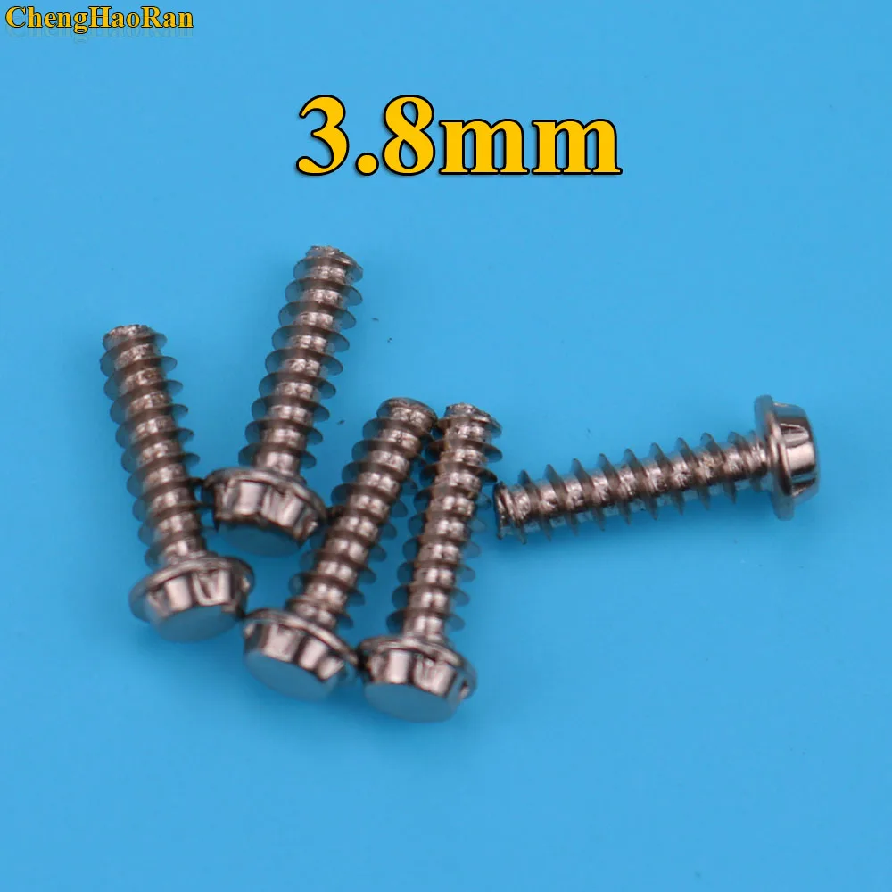 

ChengHaoRan 1000pcs 3.8mm 4.5mm Security Screws For NES SNES for Nintendo 64 N64 Game Boy GB Cartridges Torx Screw