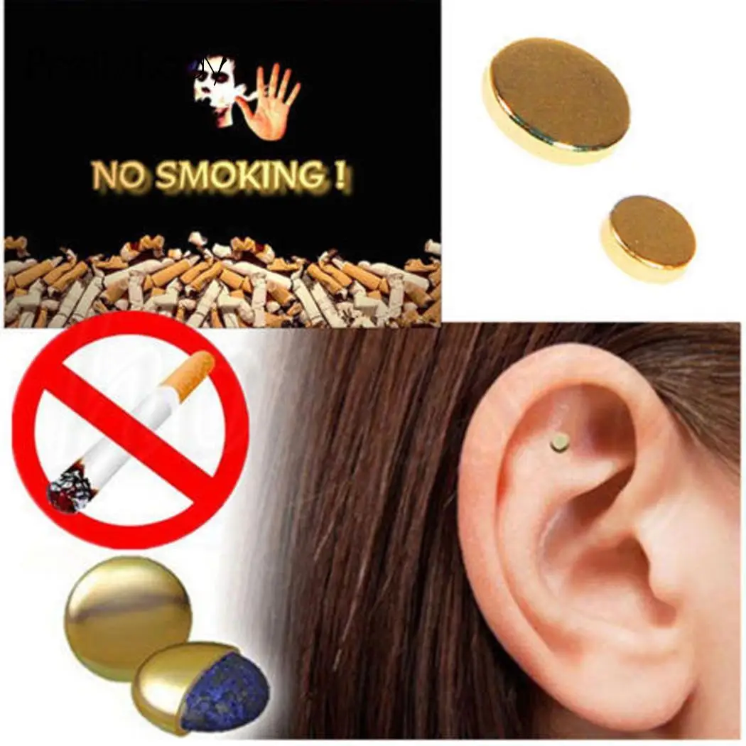 

Health Care Magnet Quit Smoking Acupressure Patch Health Therapy Stop Smoking Anti Smoke Patch Therapy Magnet Auricular Massager