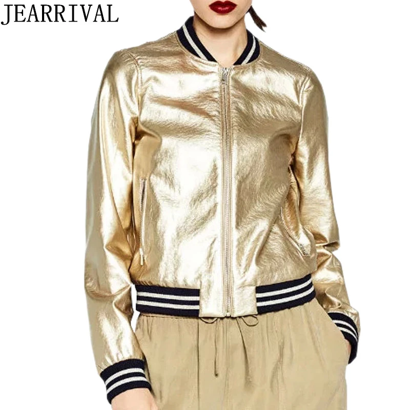 Bomber doré Outlet