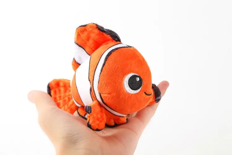 13 см 5 стилей поиска герой Nemo Plush Toys чучела с изображениями из мультфильма «В поисках Немо Мягкая Подвеска для ключей кукла