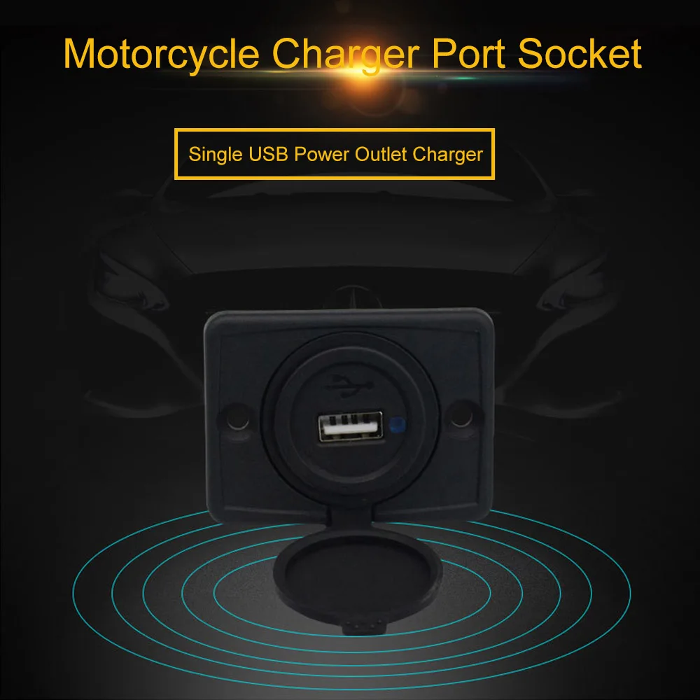12 24V 3.1A мотоцикл автомобиль USB розетка Зарядка порт адаптер|Кабели адаптеры и