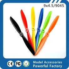 6 cores quadcopter multirotor hélice de asa fixa 9045 9 polegadas hélices helicóptero QAV quadcopter multirotor hélice 9045