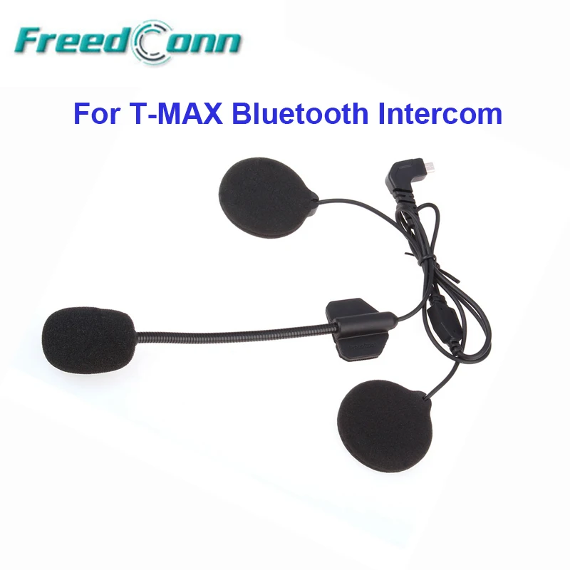 Микрофон гарнитуры микрофоном и кронштейн зажим для FreedConn T-MAX шлем Bluetooth Интерком для открытое лицо/пол/ флип шлем