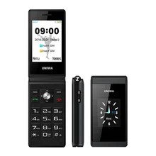 Раскладной сотовый телефон раскладушка UNIWA X28 2G GSM большая кнопка