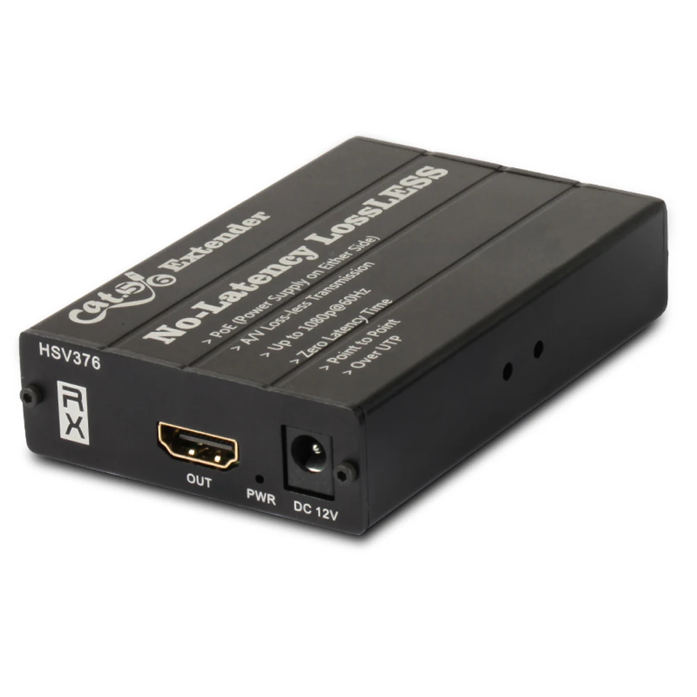 TreasLin без потерь HDMI Extender PoE передатчик приемник по одной Cat5e Cat6 до 100 м для Digital