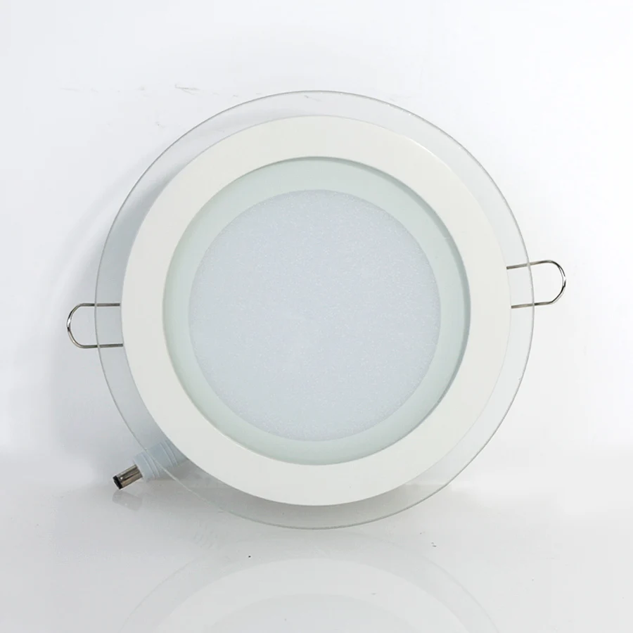downlight-led-Glass-3-colors-dimmable-lamp-LED-panel-light-Dimming-or-non-dimming-round-and