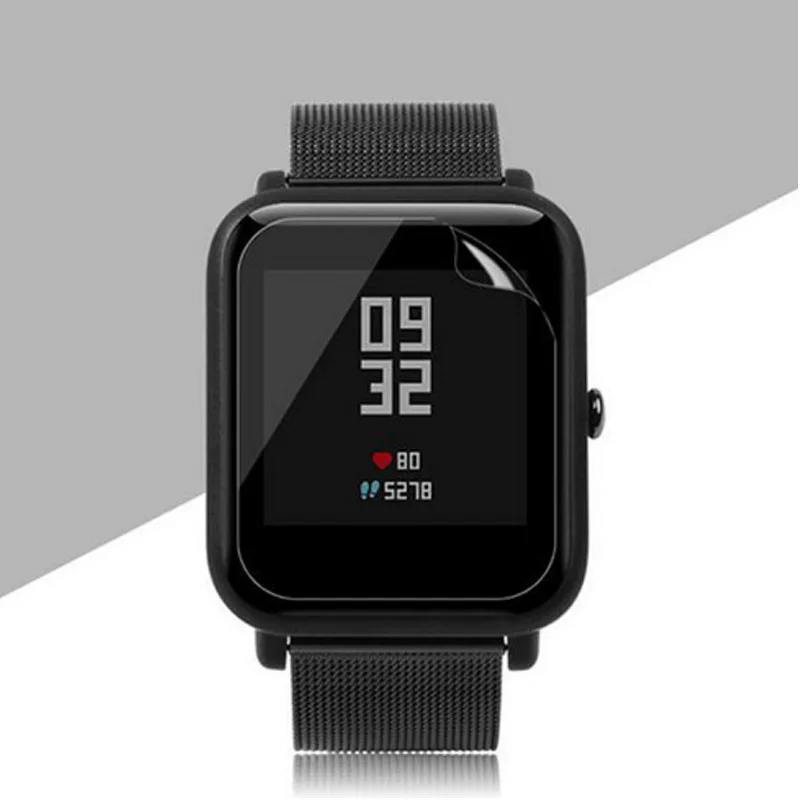 10 шт./лот для смарт-часов Xiaomi Huami Amazfit Bip BIT PACE Lite полная защитная крышка для экрана TPU защитная пленка