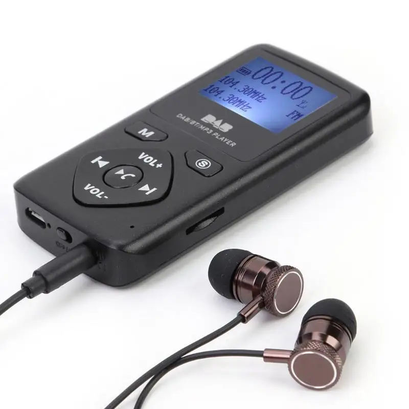 

P7 Digital DAB/DAB+/FM Radio Receiver with Bluetooth MP3 Player Portable LCD Display Screen Multimedia Player