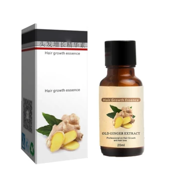 

2019 Hair Growth Essence Traditional Chinese Medicine Natural Ginger Thickener Hair New Hair Growth Laser Hair Loss Product