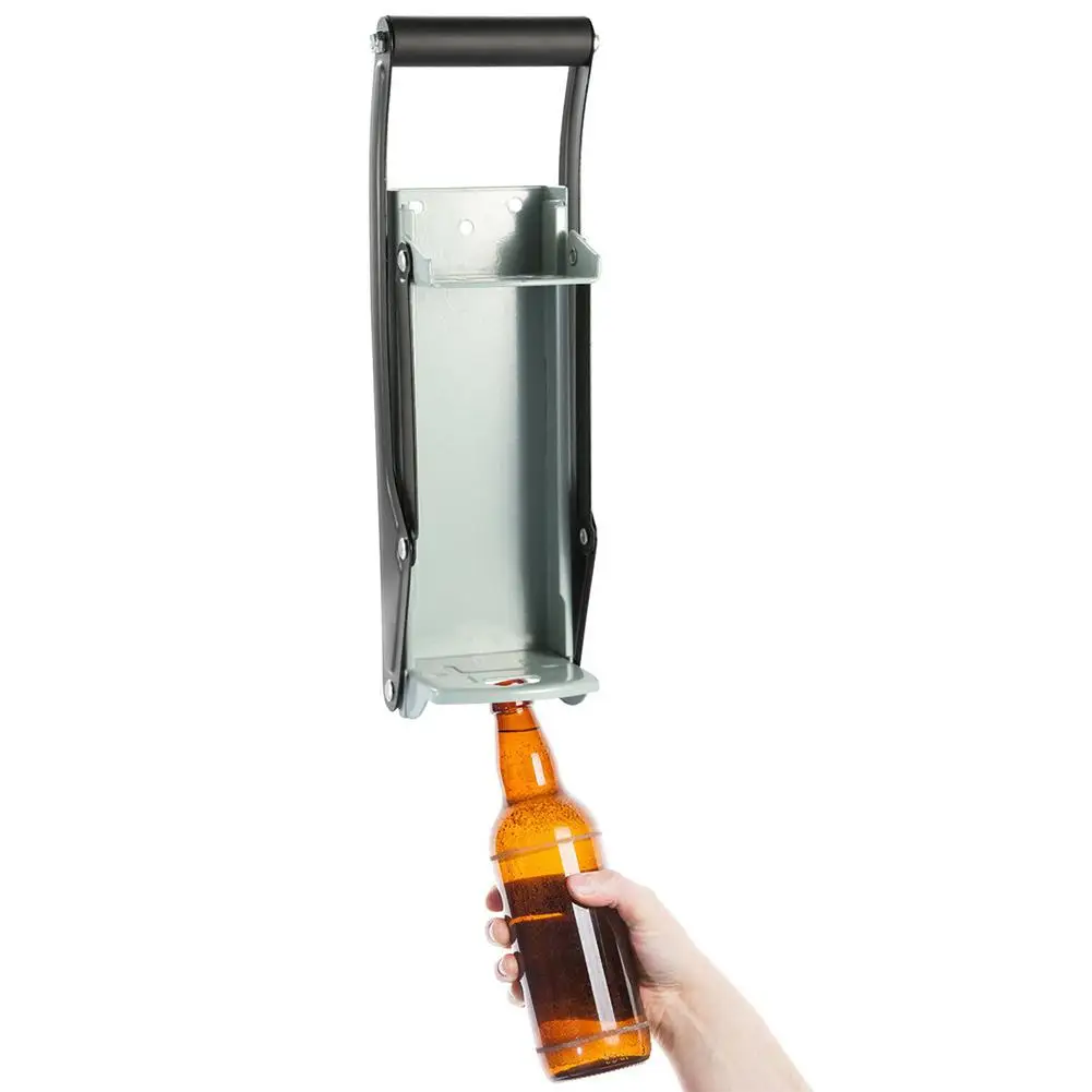 

New 500ML Large Beer Tin Can Crusher Wall Mounted Recycling Tool Bottle Opener cap gun Beer wine opener kitchen accessories
