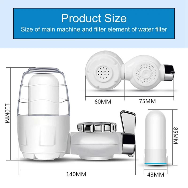 Кухня очиститель воды 7 Слои фильтр домашний фильтр для воды очистки Системы удаления ржавчины осадка фильтрации приостановить