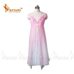 Розовый балетное платье костюм BT892 синий одежда для бальных танцев балетки производительность платья для детей и взрослых Романтический