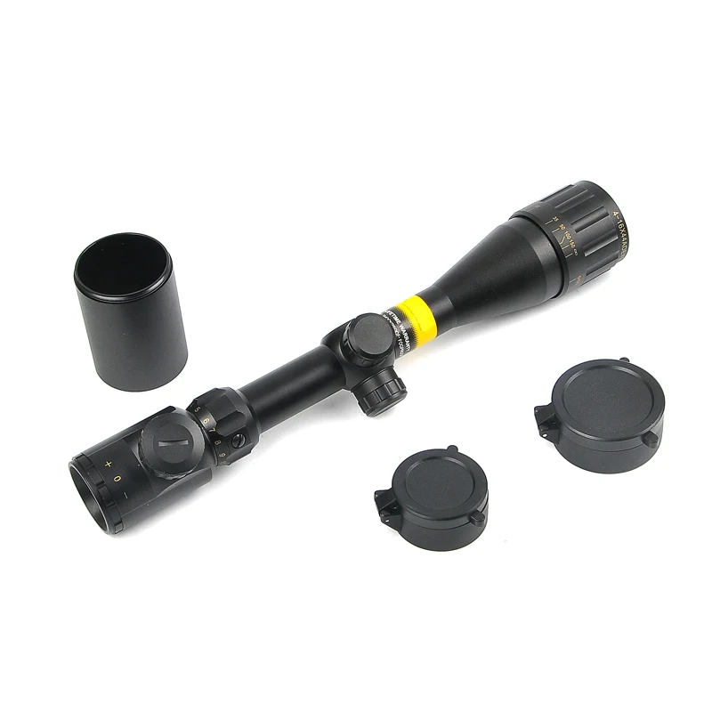 BSA OPTICS 4-16x44 AOE Adjustable Tactical Optic Sight Green Red Illuminated Riflescope Hunting Scopes for Sniper Rifle