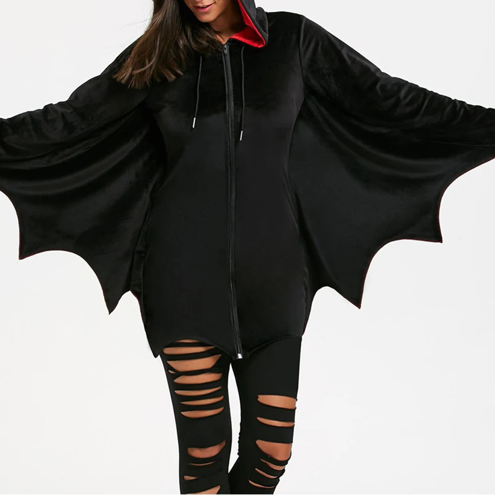 Adult Costume Bat Hoodie