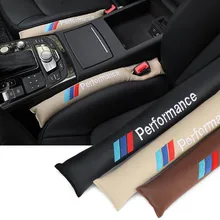 2 шт. искусственная кожа автомобильное кресло зазор колодки наполнители прокладка наполнитель слот Разъем для bmw e46 e39 e60 e90 f30 f10 f34 x1 x3 x5 x6 аксессуары