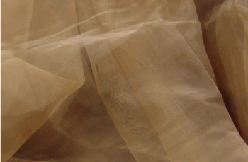 

150cm 59" width 10yard/lot Nude color soft organza sheer fabric DIY bridal wedding dress,petticoat,ball gown,TUTU bubble skirt