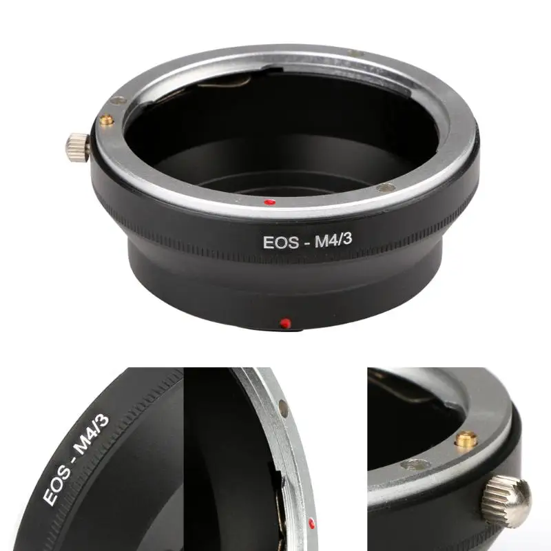 Для EOS-M4/3 Canon EOS EF Крепление объектива к Micro 4/3 переходное кольцо Olympus M43 E-P1/E-P2/E-PL1 и Panasonnic G1/G2/GF1/GH1/GH2