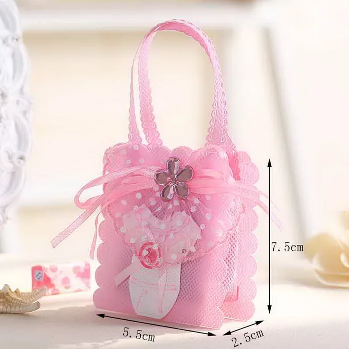 

5.5*2.5*7.5cm Favor Bags Gift Bags Chocolate Bags For Party 60pcs