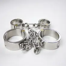 Секс магазин по продаже 2 предмета/партия пикантные Legcuffs наручники секс рабы секс-игрушки БДСМ фетиш Связывание комплект секс-игрушки для взрослых для обувь для мужчин и женщин.