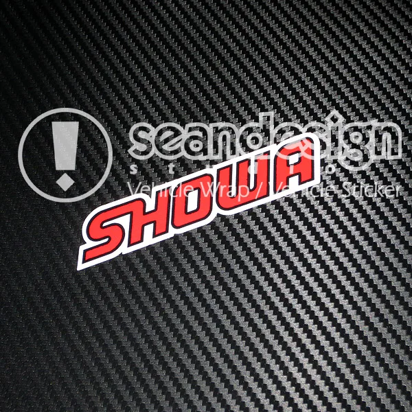 2 фотографии для SHOWA подвесной двигатель велосипед найклейки на мотоцикл стикеры