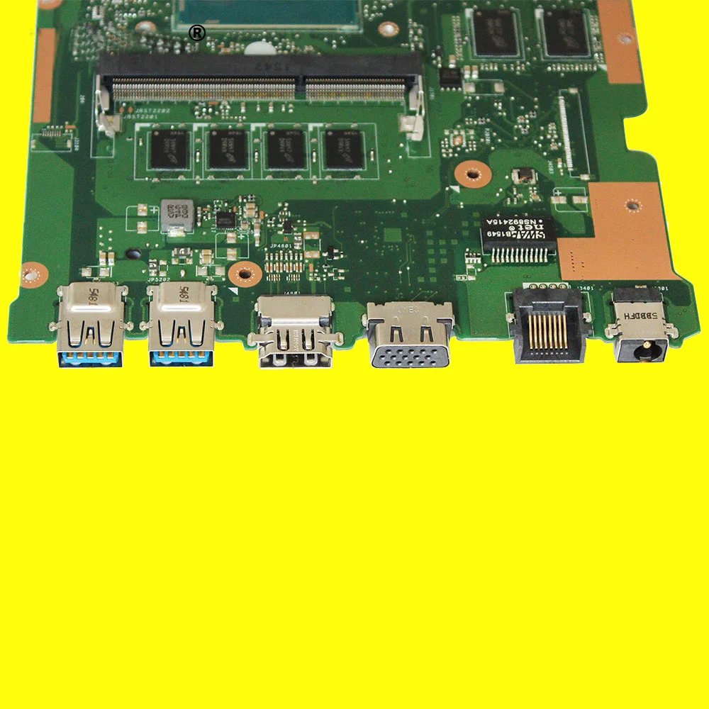 X555LD материнская плата для ноутбука For Asus X555L X555LF X555LP X555LB F555L X555LJ A555L W519L i3 4010/4030 4 Гб RAM