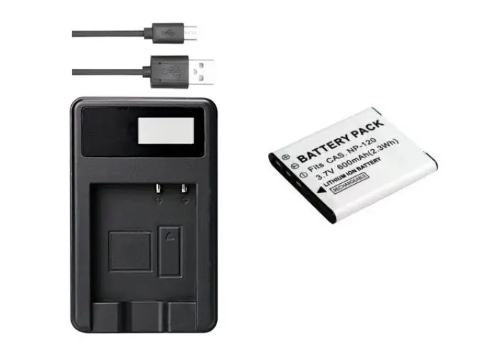 NP-120 NP120 NP-120DBA NP120DBA Батарея + USB Зарядное устройство для объектива с оптическими
