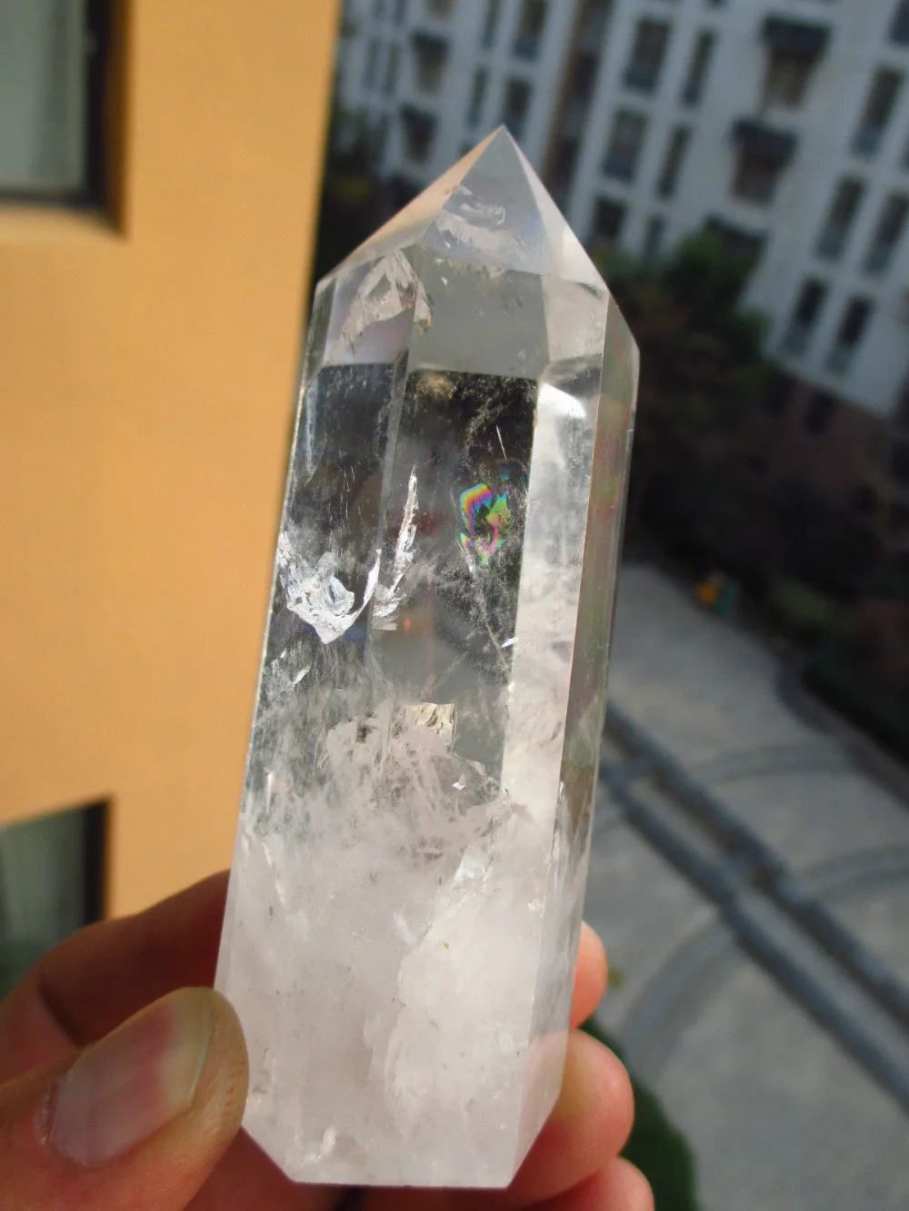 

ddh001582 TOP!!!!NATURAL QUARTZ CRYSTAL POINT HEALING