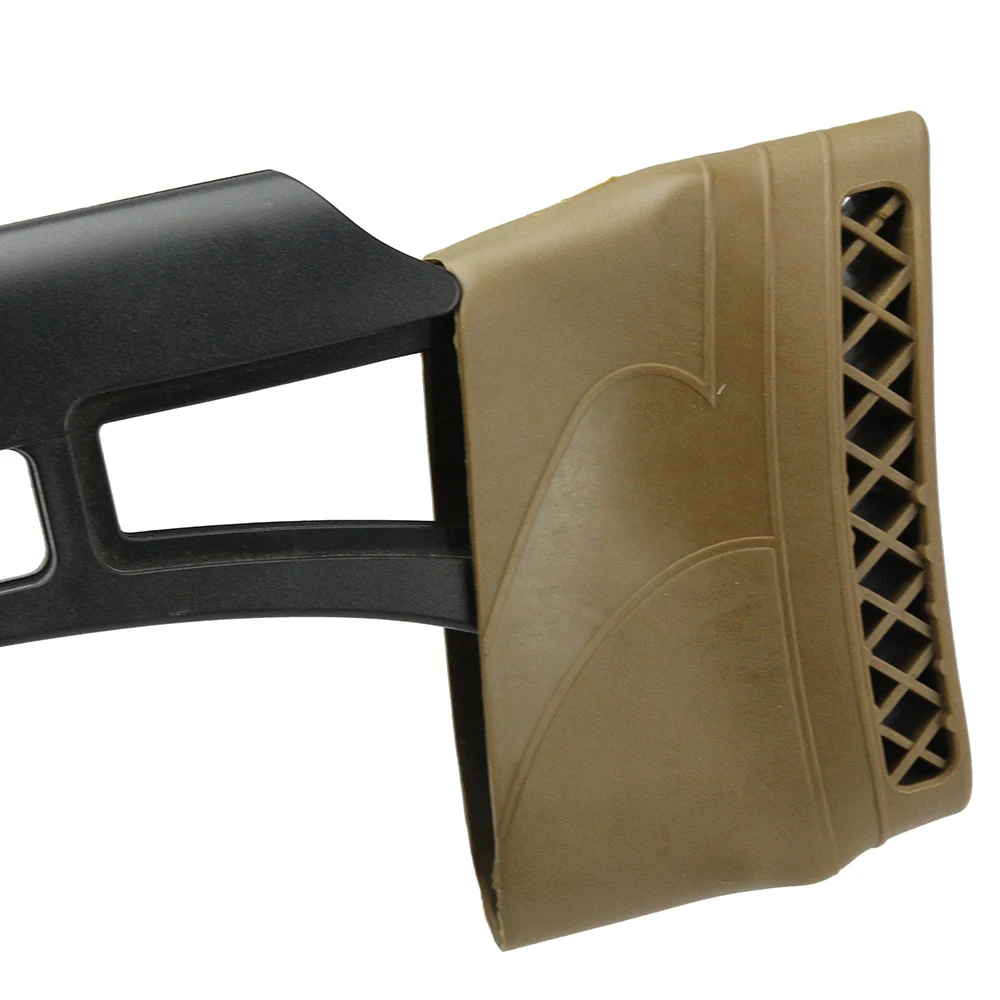 Hunting Rifle Rubber Recoil Pad Tactical Shotgun Slip-On Buttstock Extension Protector Rubber Gun Butt Accessories Hunting Rifle Rubber Recoil Pad Tactical Shotgun Slip-On Buttstock Extension Protector Rubber Gun Butt Accessories