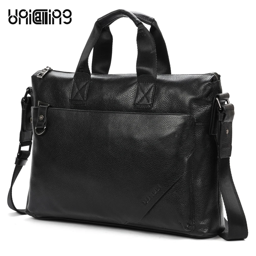 

Brand high quality large capacity men genuine leather handbag casual leather laptop computer bag business men bag real leather