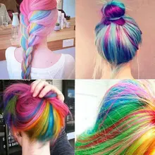 Временный цвет волос нетоксичные крем-краска для волос черный коричневый долговечный быстрый мягкий одноразовый ручка для волос для укладки макияжа