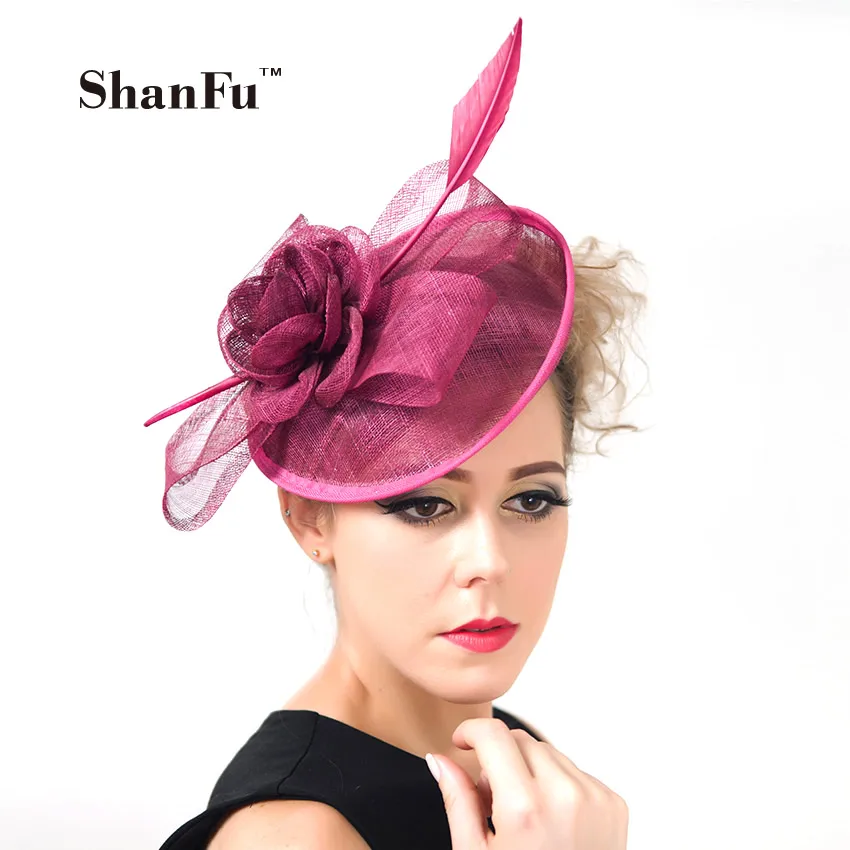 ShanFu 2018 Vintage Lady Sinamay 