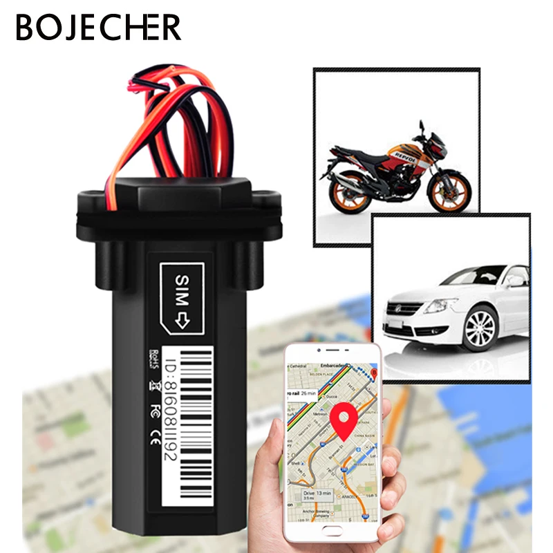 gsm gprs gps tracker for car motorcycle scooter vehicle truck mini  waterproof real time online tracking monitoring no monthly