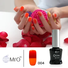 MRO Light changeable color uv gel nail polish uv gel lucky gel nail lacquers esmaltes permanentes de uv nail glue vernis a ongle