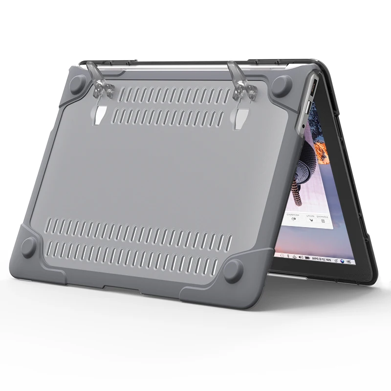 For macbook 12 case Shockproof Laptop case ,Foldable Stand Shell for macbook 12 case cover Air retina 11 13 A1706 A1707 A1708   1 (20)