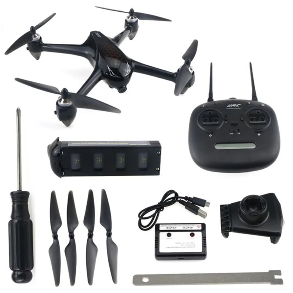 

JJRC X8 GPS Drone With 1080P Camera RC Drone Brushless 5G-WIFI FPV 2K Helicopter Flying Times 18 Mins 6-Axis Gyro Quadcopter