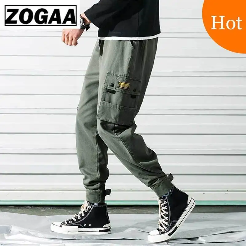 

2019 French Cargo Pants Men's Casual Pants with Large Size and Small Feet Plus Size 5XL Safari Style Pants for Cool Boys Summer