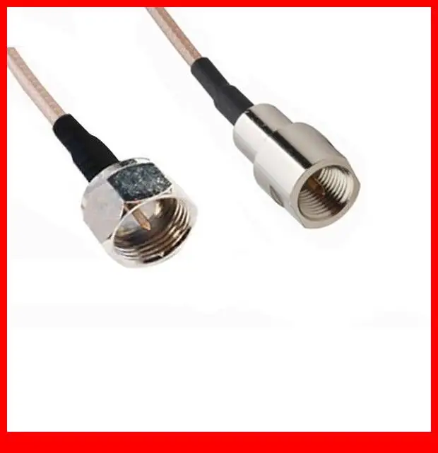 

10 pcs 15CM RF Extension Cable F Plug to FME Plug COAXIAL Cable RG316