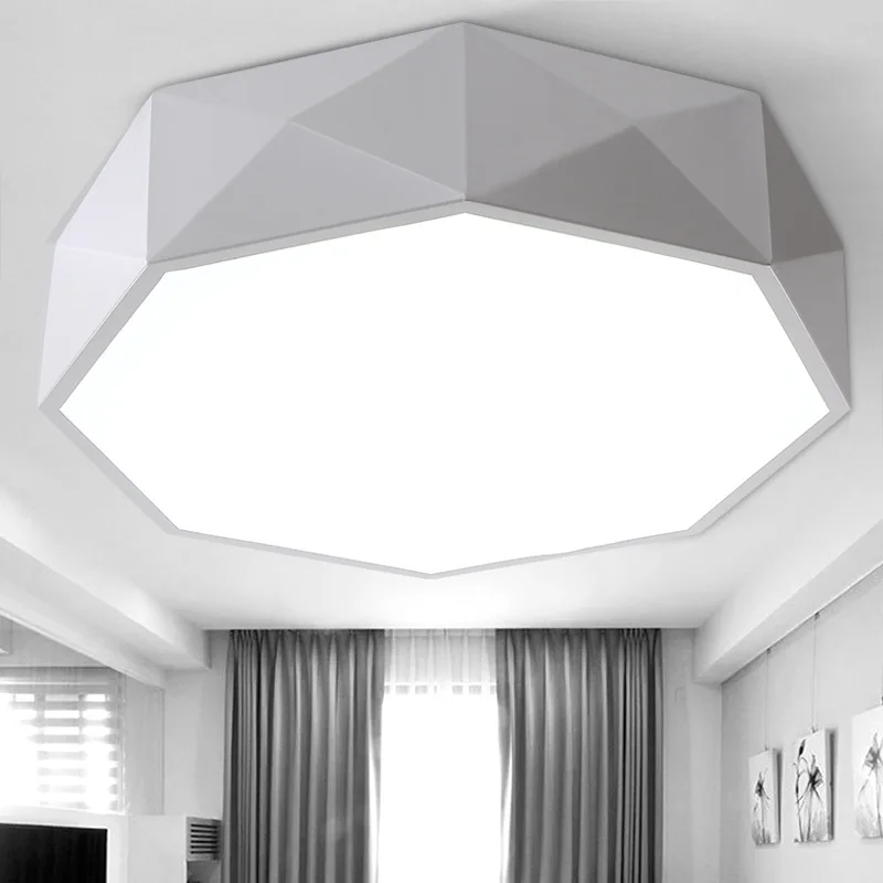

Modern Ceiling Lights Holiday ceiling Lighting Creative Polygon Ceiling Lamps LED Bedroom Living Room Dinner Room ceiling lamps
