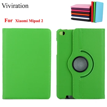 

360 Degree Rotation Stand Smart PU Leather Cover For Xiaomi MiPad 2 7.9 Tablet Case Tablet Flip Case For Xiaomi Mi Pad 2nd 3 3rd
