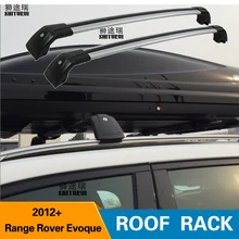SHITURUI, 2 шт. штанги на крышу для land rover Range Rover Evoque 2011+ внедорожники из алюминиевого сплава, поперечные рейлинги, багажник на крышу, багаж