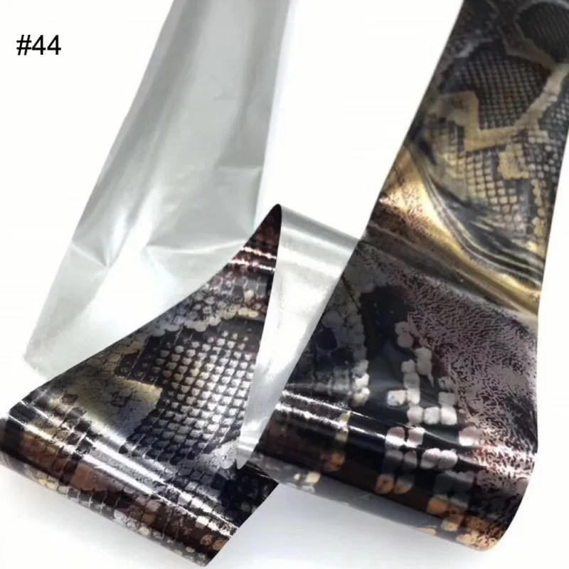 

New! 1Pc Leopard Print Nail Transfer Foils Decorations Nail Art Polish Wraps Decals DIY Nail Beauty Stickers Accessories 4*100cm