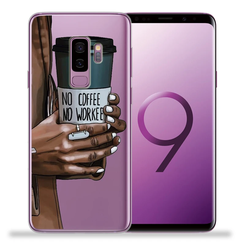 15 Модные женские туфли на высоком каблуке с цветами для samsung Galaxy S9 S8 S10 Plus S7 S6 Edge S10 Lite Note 8 9 Мягкий ТПУ чехол Etui - Цвет: 15