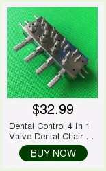 2 шт. стоматологический шестигранный водяной воздушный клапан для стоматологического стула части устройства Стоматологические принадлежности