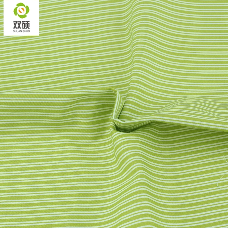 Shuanshuo Fresh Green Group Fat Quarter Patchwork Cloth Sewing Different Sizes 100% Cotton Meter Fabric 40*50CM 5PCS/LOT