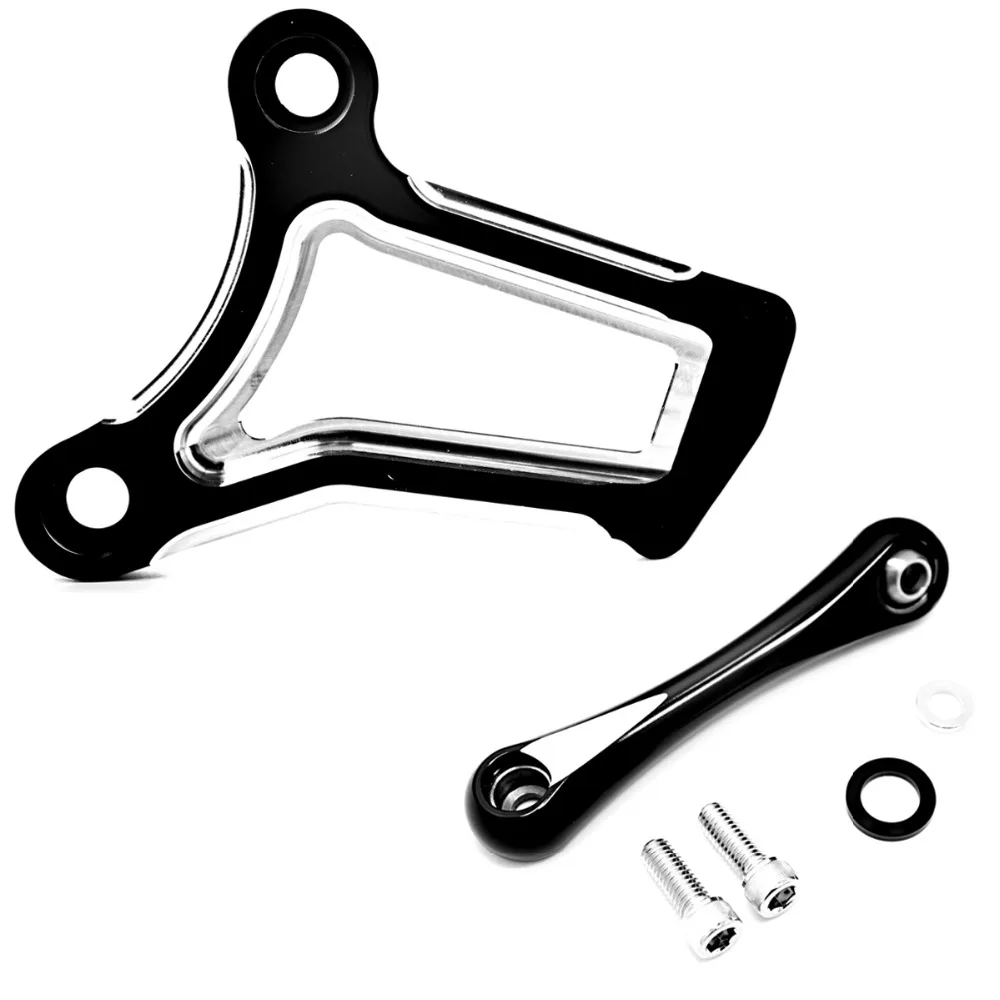 Shallow Cut Billet Front Engine Mount Bracket&Stabilizer Link Fit For